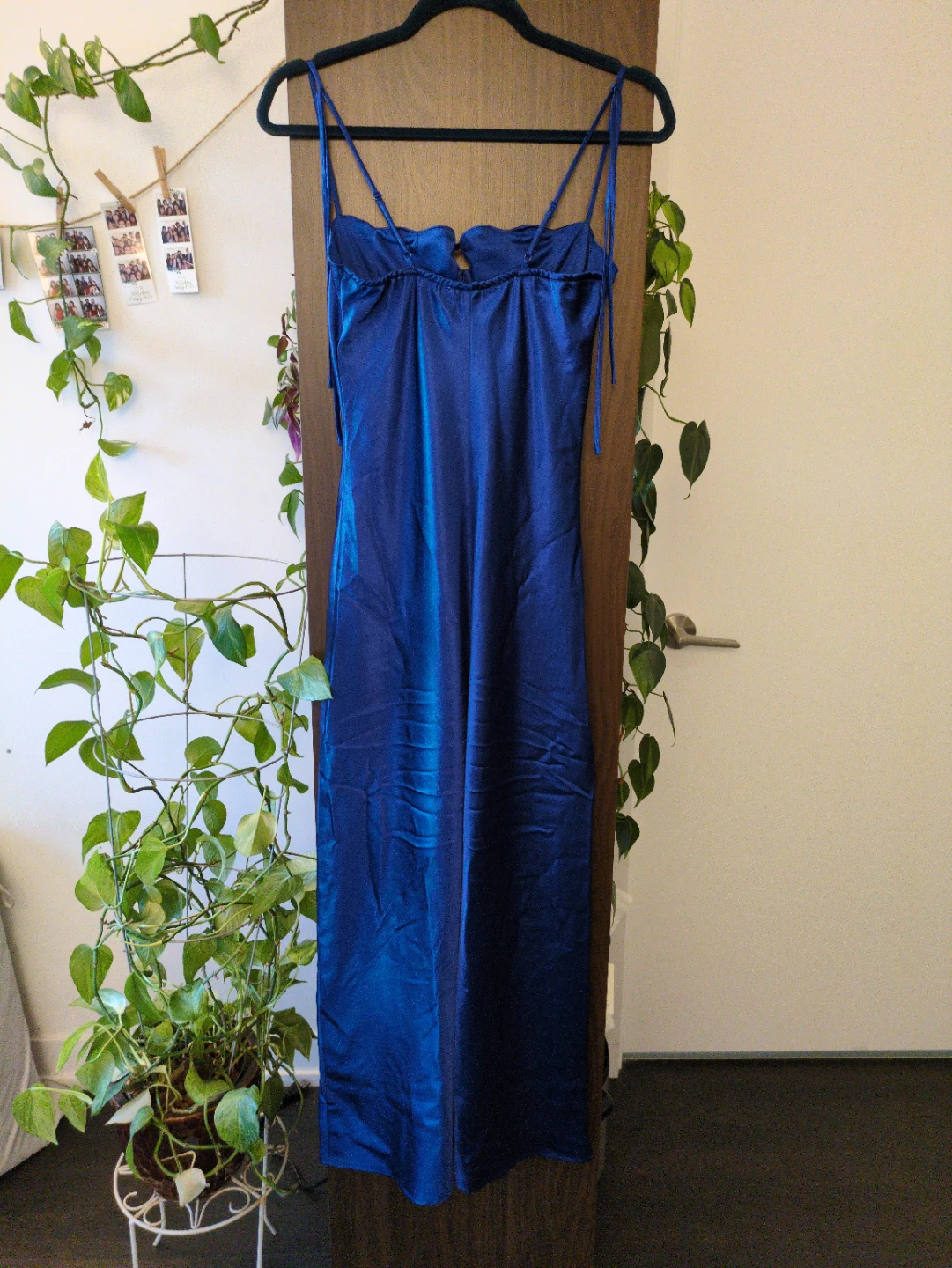 Royal blue slip dress XS - photo 2