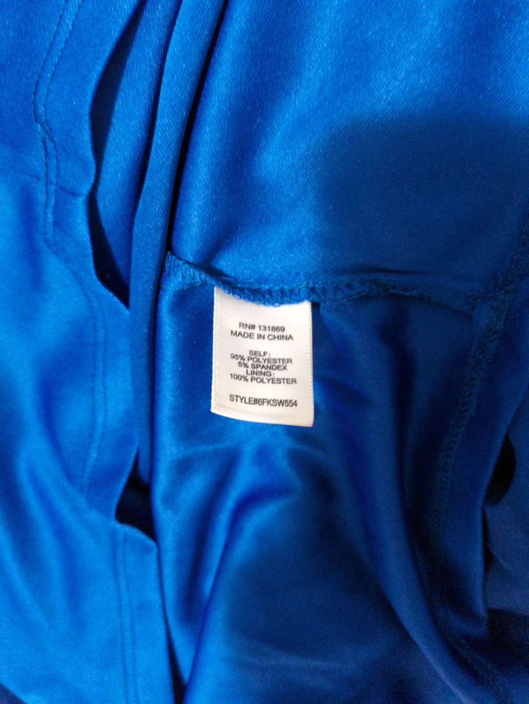 Royal blue slip dress XS - photo 4