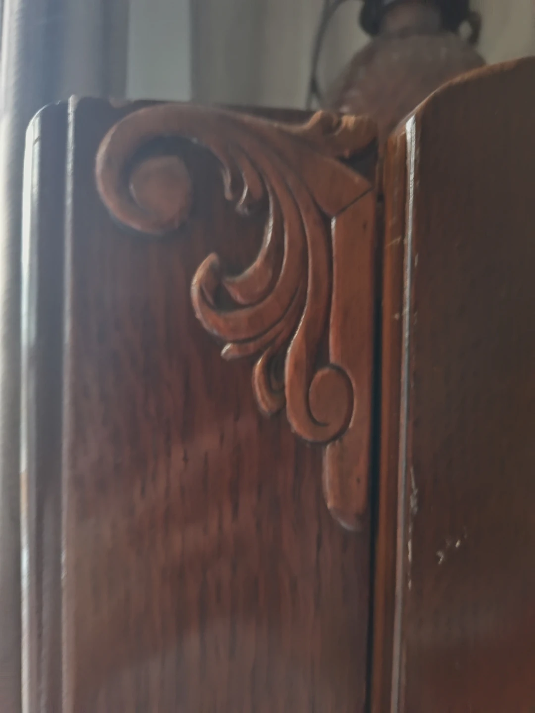Antique Wooden Wardrobe Armoire - photo 2