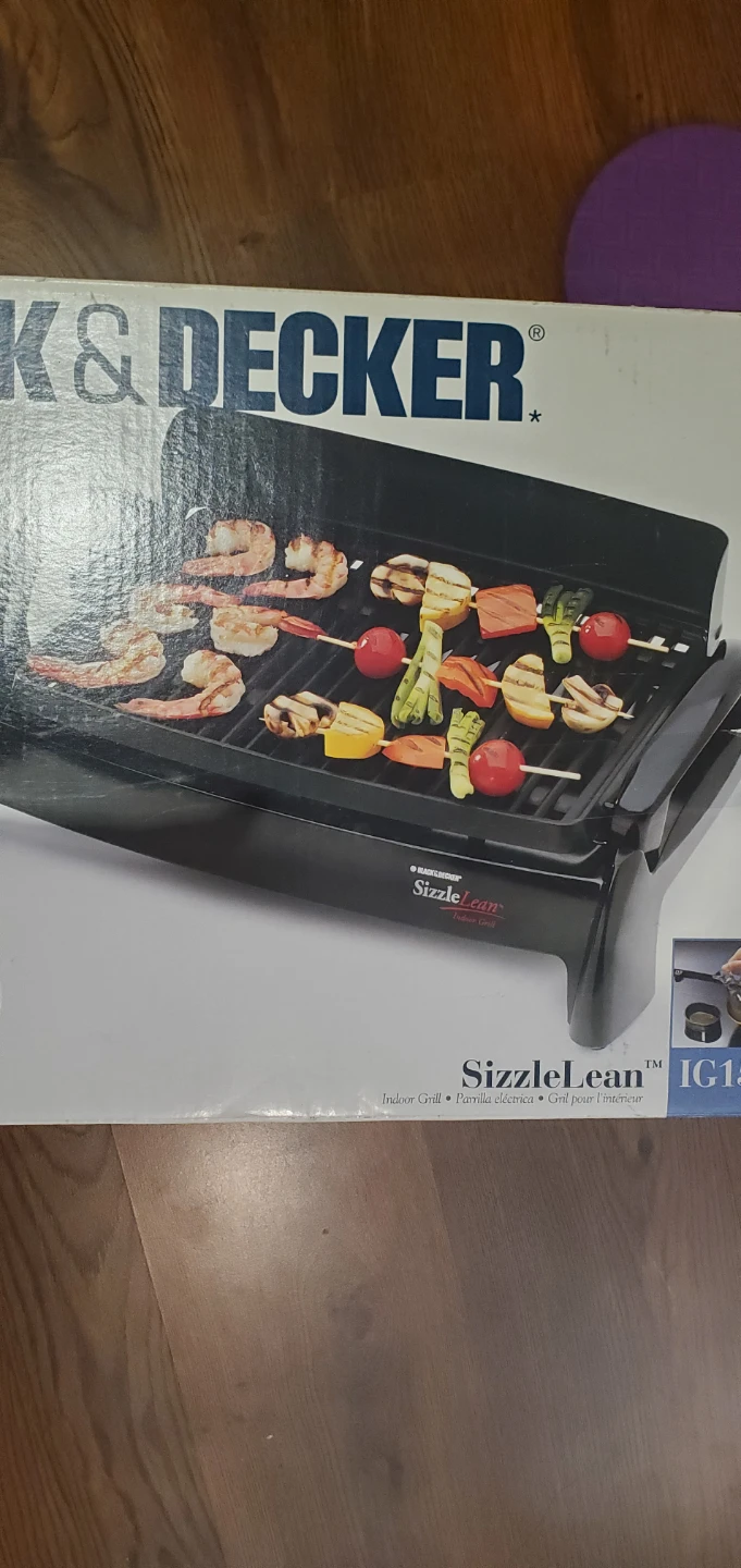 BLACK+DECKER SizzleLean Indoor Grill - photo 3