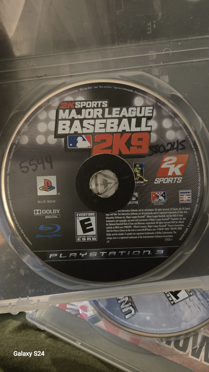 Major League Baseball 2K9 disc only for PlayStation 3