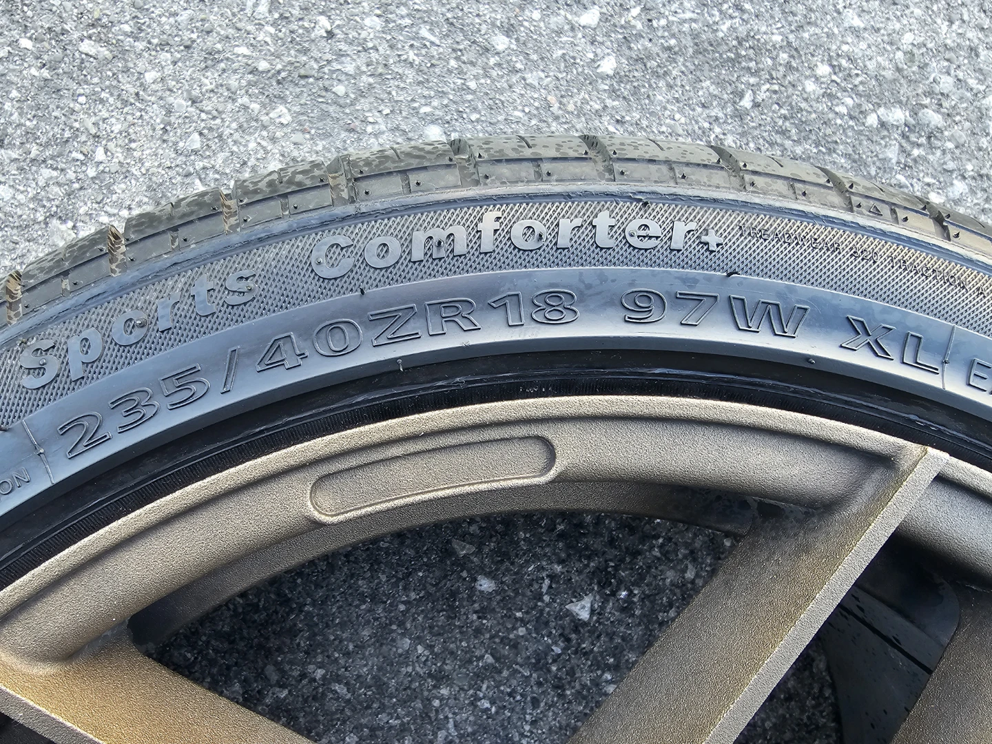 235/40 R18 ALL SEASON TIRES ON RIMS - photo 5