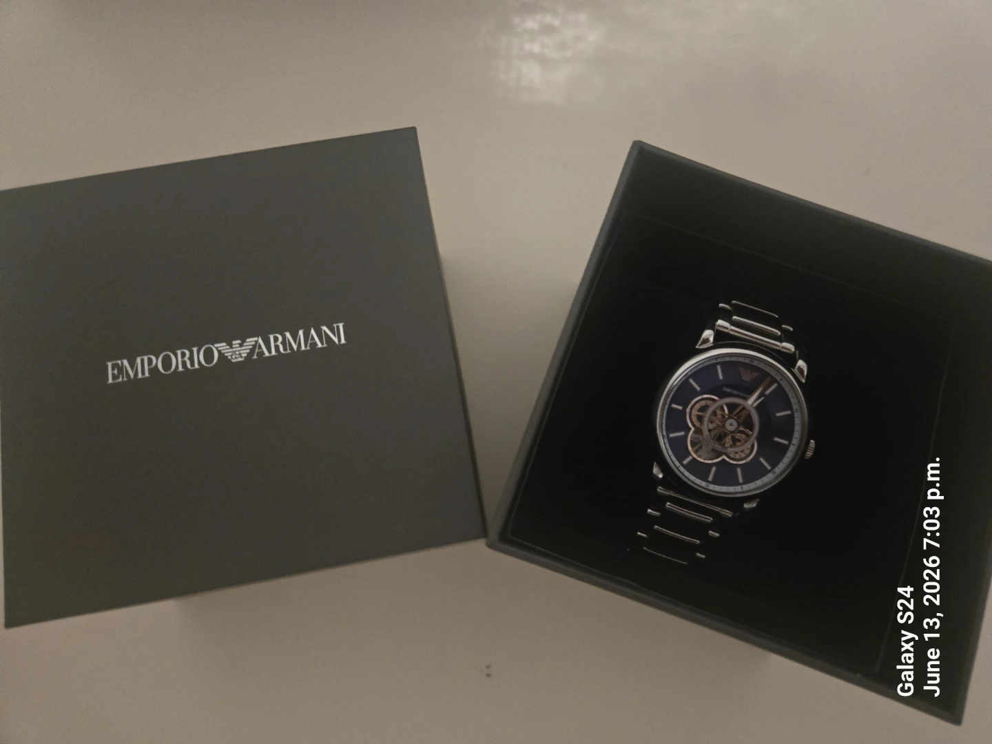 Emporio Armani Luigi Meccanico Automatic Men's Watch AR60036