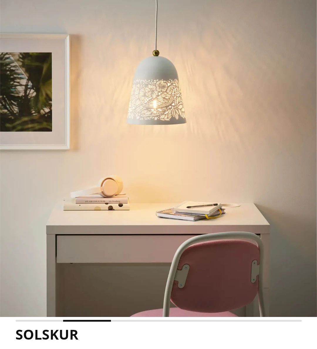 IKEA SOLSKUR Pendant Lamp. - photo 2