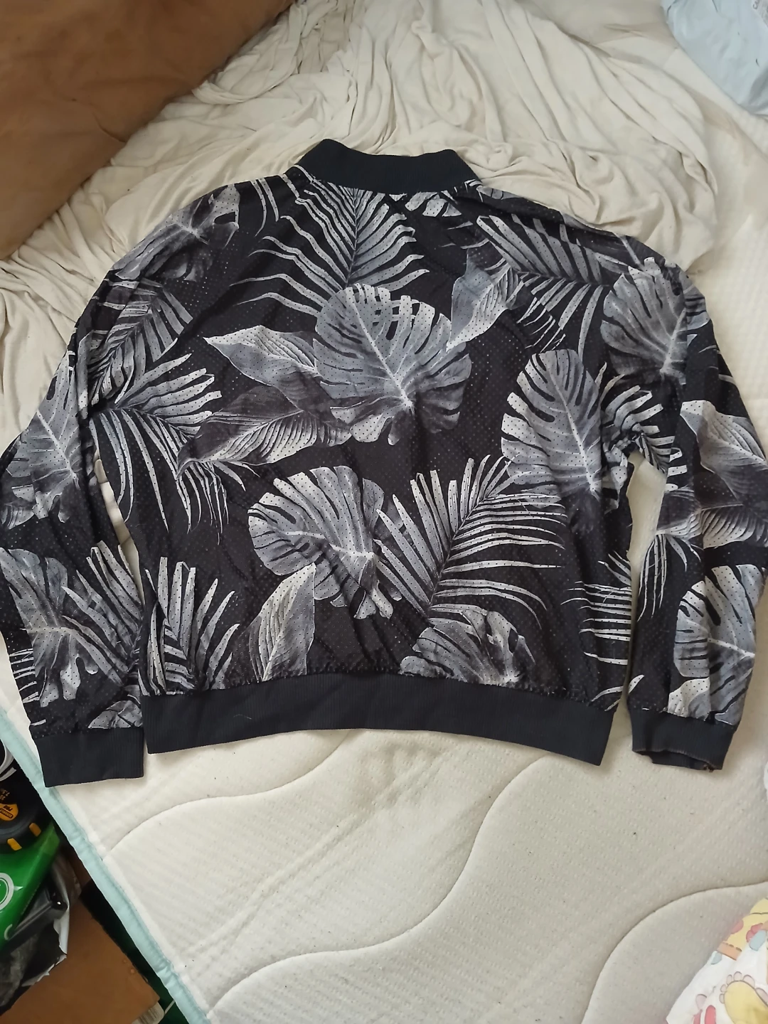 Pink Victoria's Secret Tropical Print Bomber Jacket - photo 3