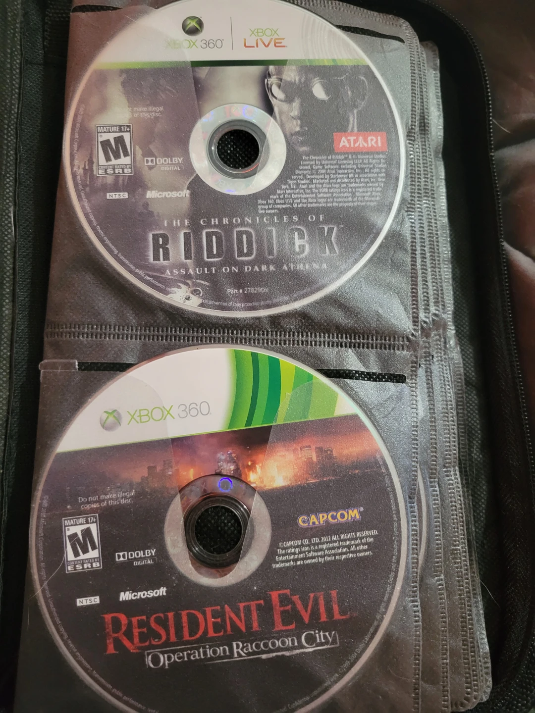 Xbox 360 Game Disc Collection