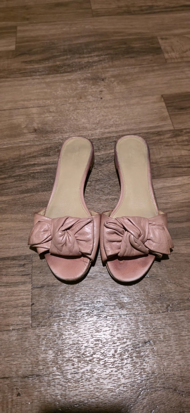 Michael kors Pink Bow Slide Sandals
