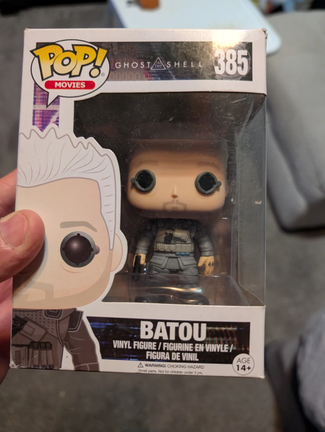 Funko Pop! Movies Ghost in the Shell Batou #385 Vinyl Figure