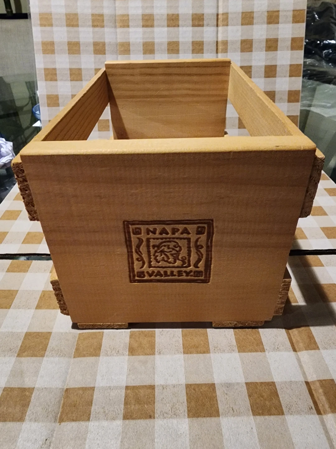 Napa Valley Wooden Crate - photo 2