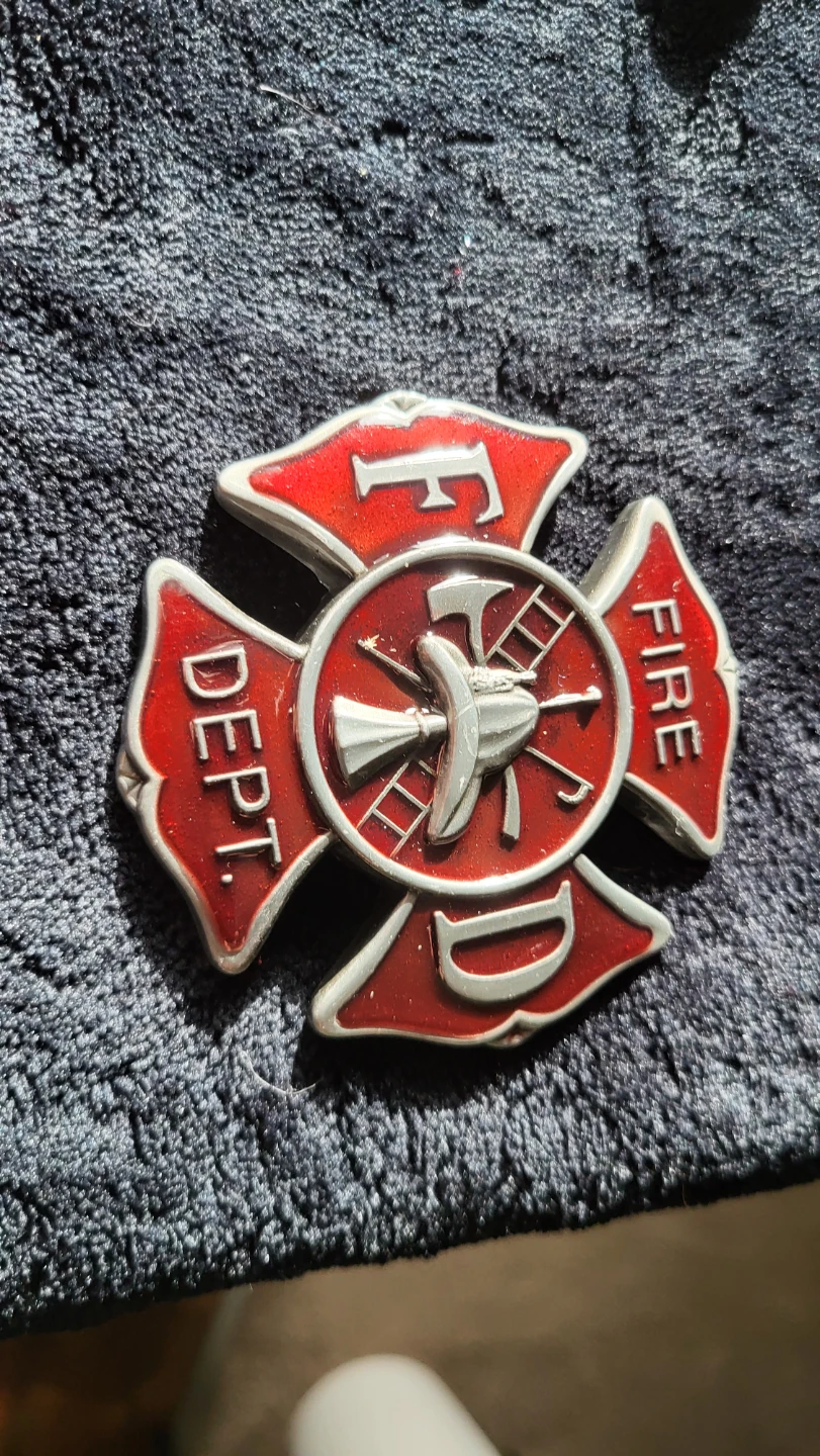 Fire Department Belt Buckle - photo 2