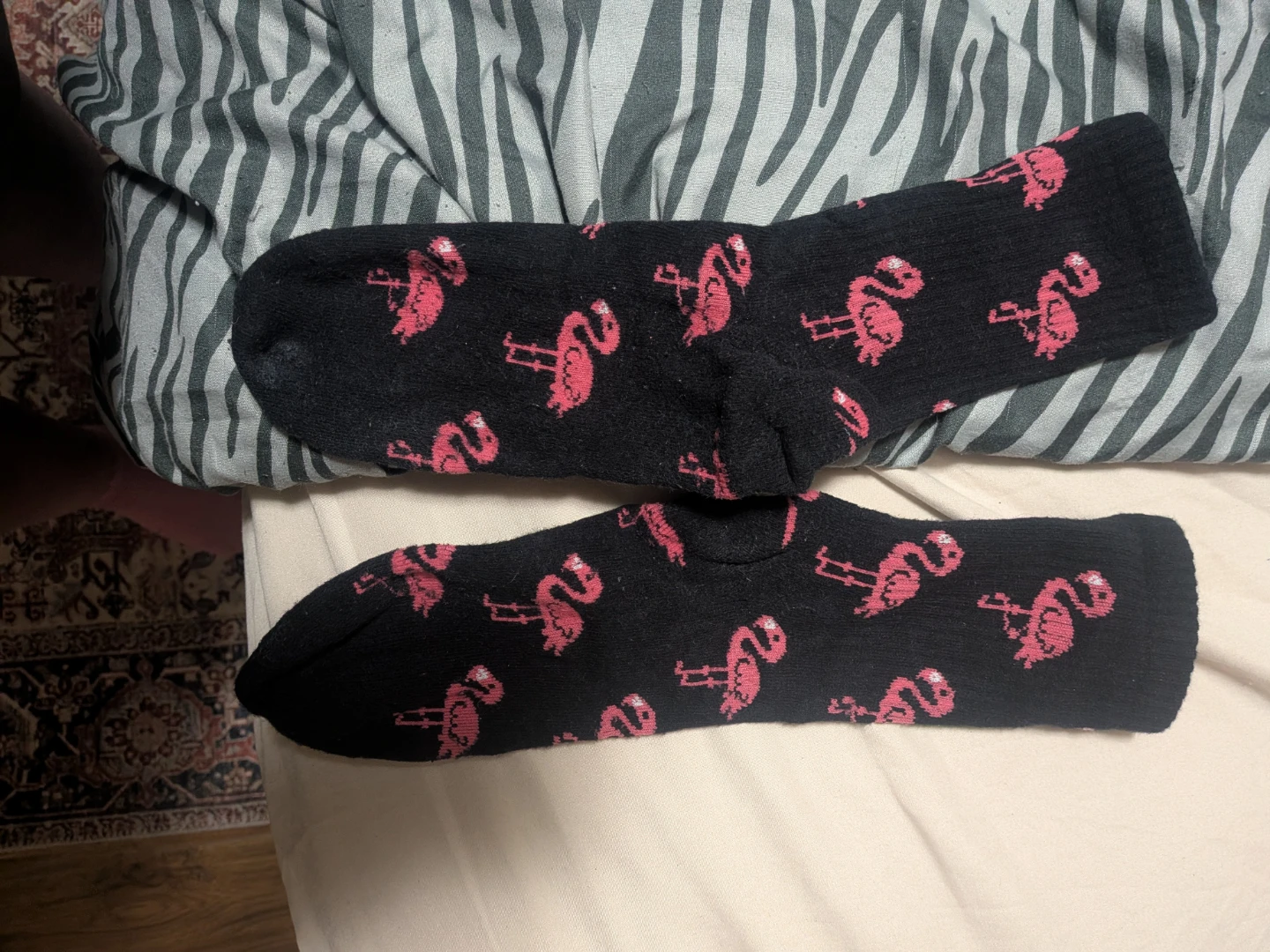 black crew socks pick up in St Albert