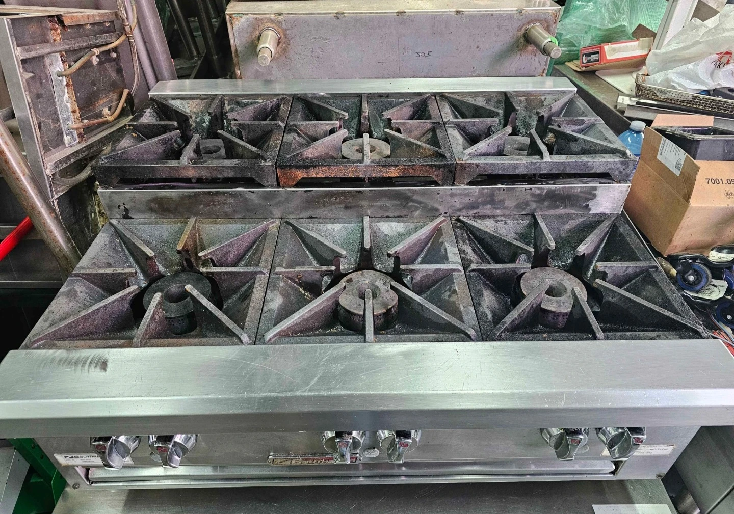 Commercial 6-Burner Stove - photo 2