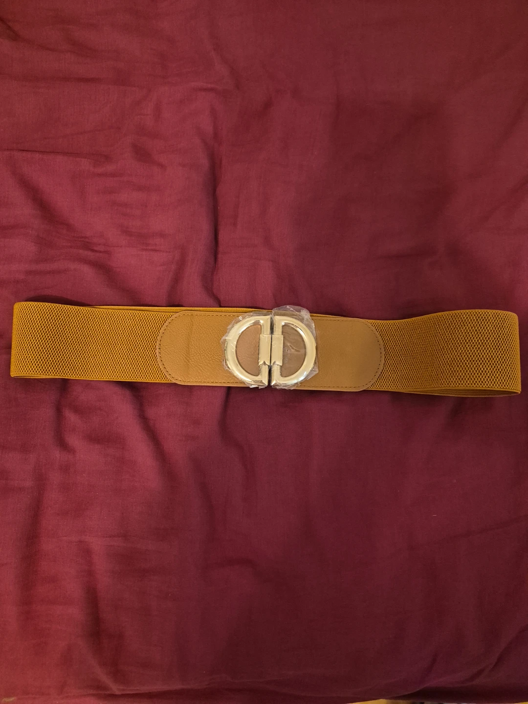 Elastic Belt with buckle (plus size, never worn)