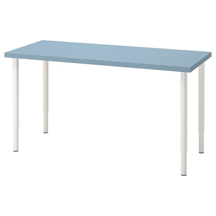Ikea table with adjustable legs
