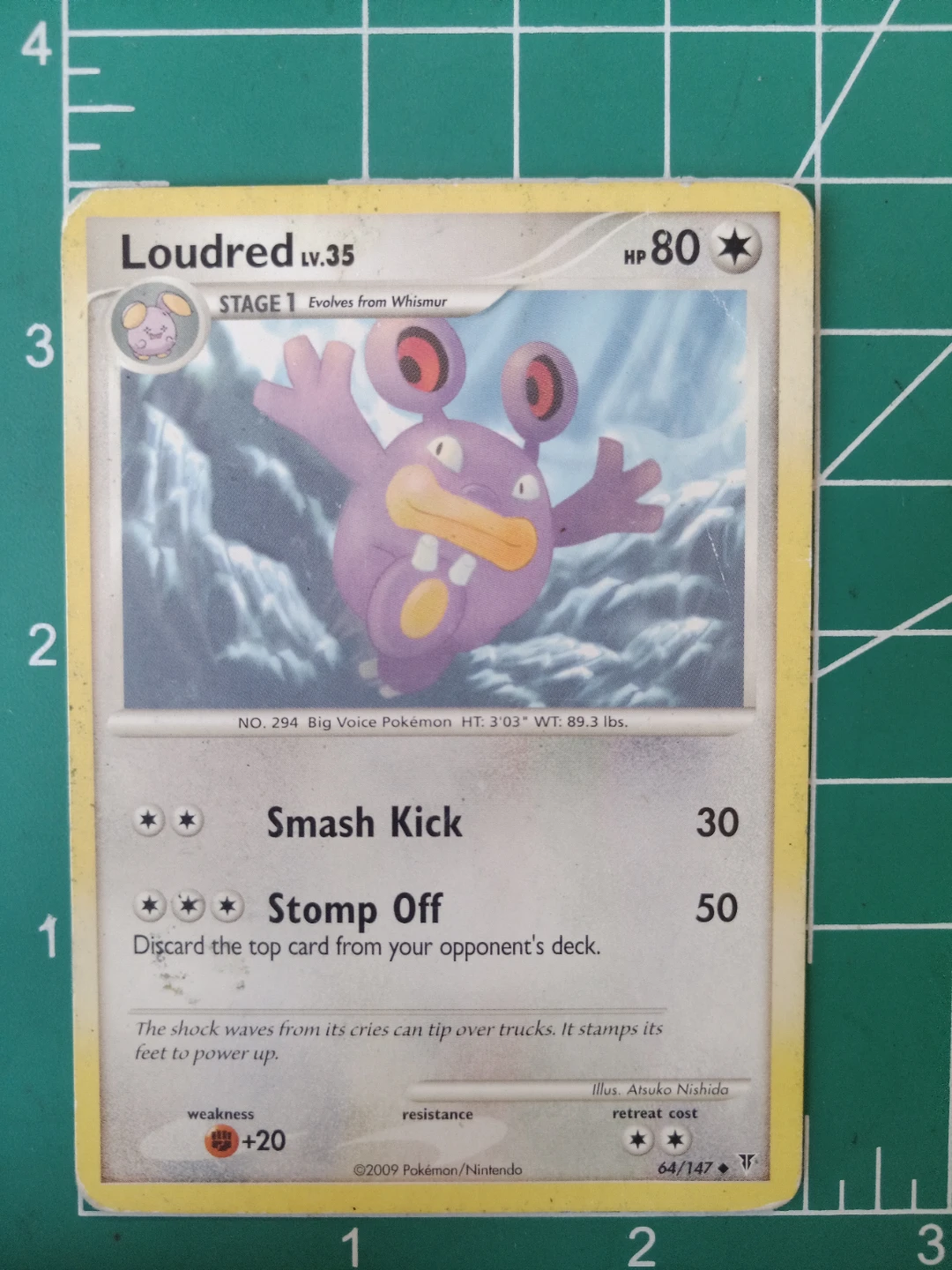 Loudred LV.35 Pokemon Card