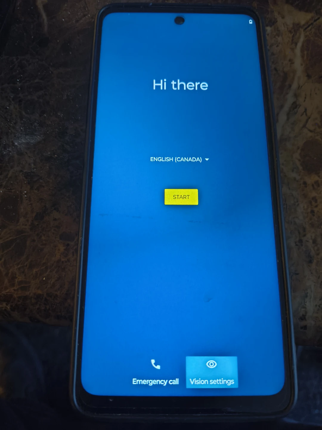 Motorola Android cellphone