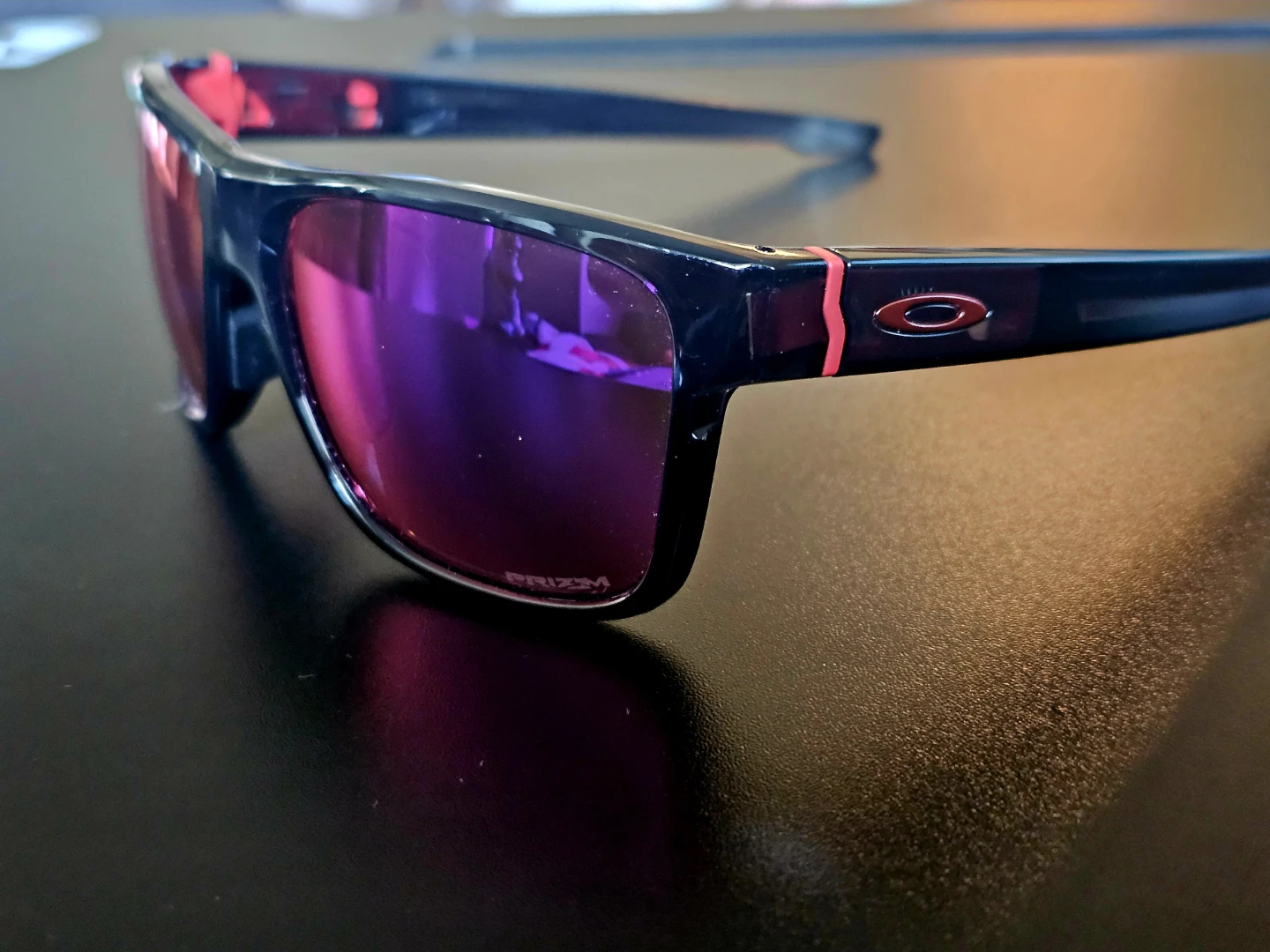 Oakley Sunglasses with Case and extra  pieces