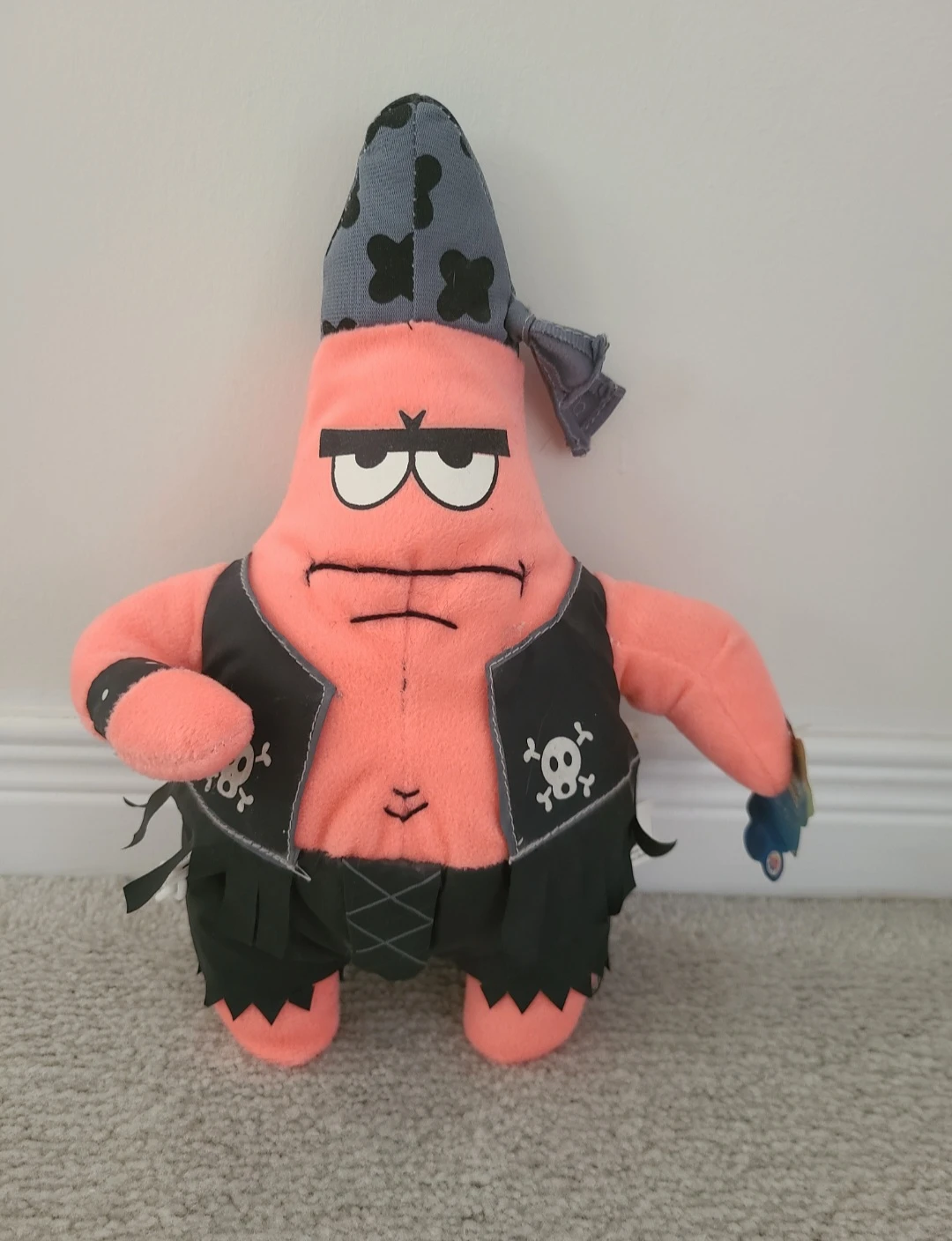 Patrick Star Plush - Pirate Costume - 12" ⚽️