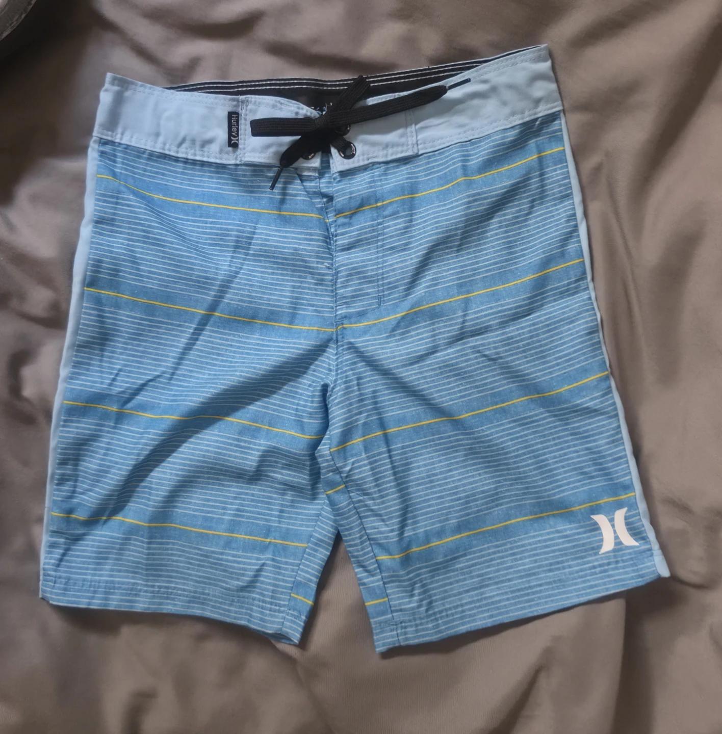 Hurley Boys Striped Board Shorts