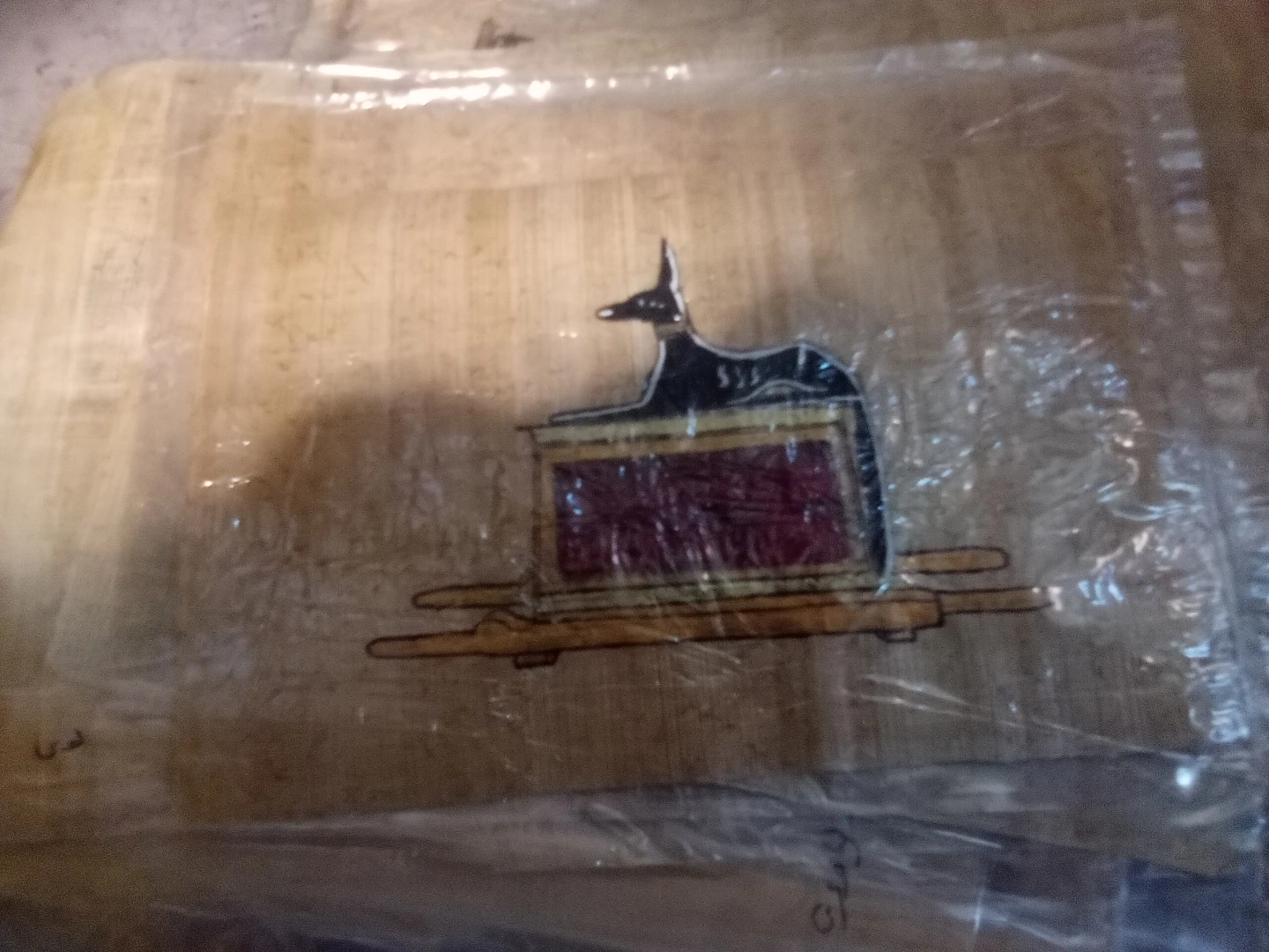 Egytian art on papyrus paper lot various themes and sizes - photo 4