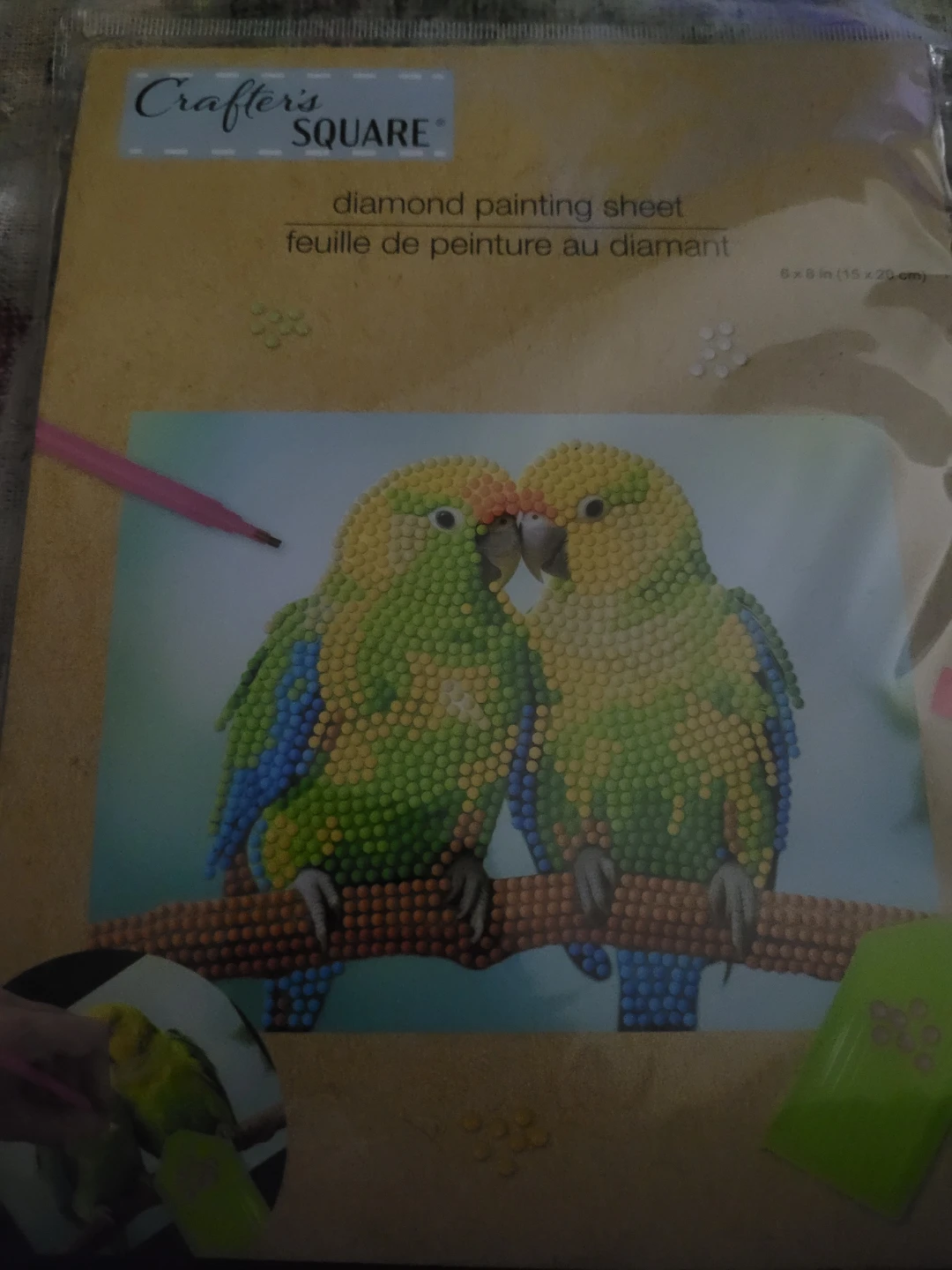 Diamond art painting kit