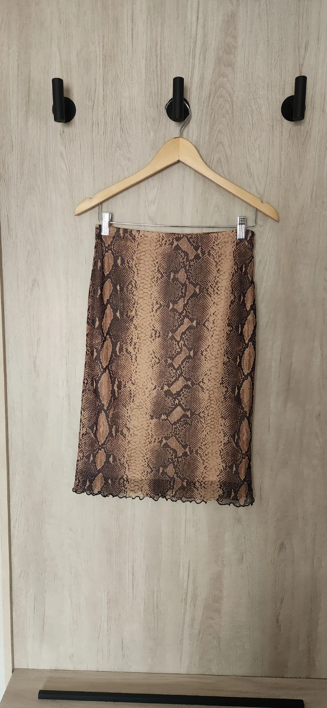 Midi Skirt - Snake Print size S - photo 2
