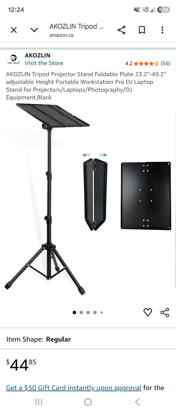 Projector with adjustable tripod - photo 4