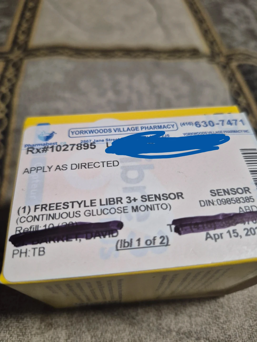 Freestyle Libre 3+ Sensor