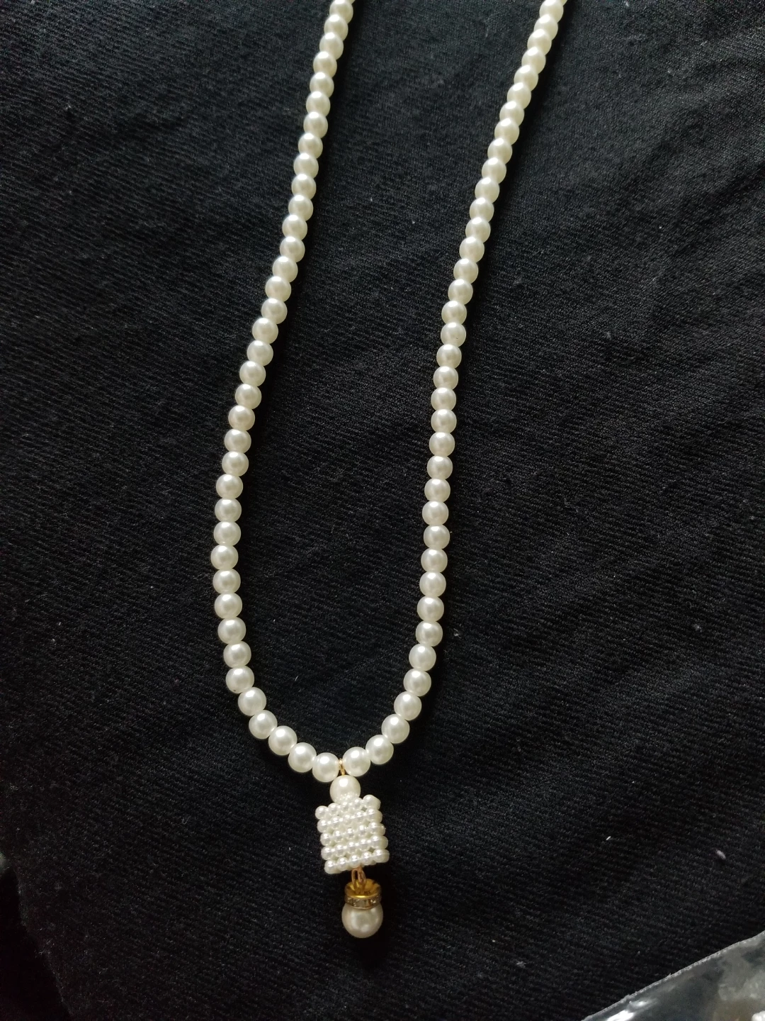 Pearl Necklace and Earring Set ⚽️ - photo 4