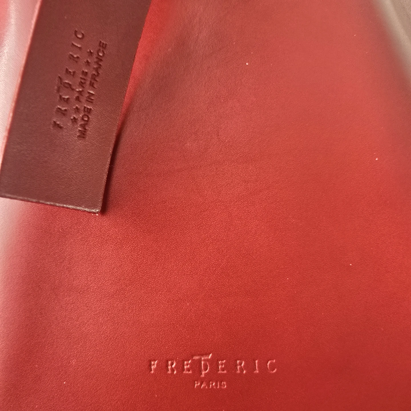 Frederic T  Paris Red Leather Mini Backpack - photo 3