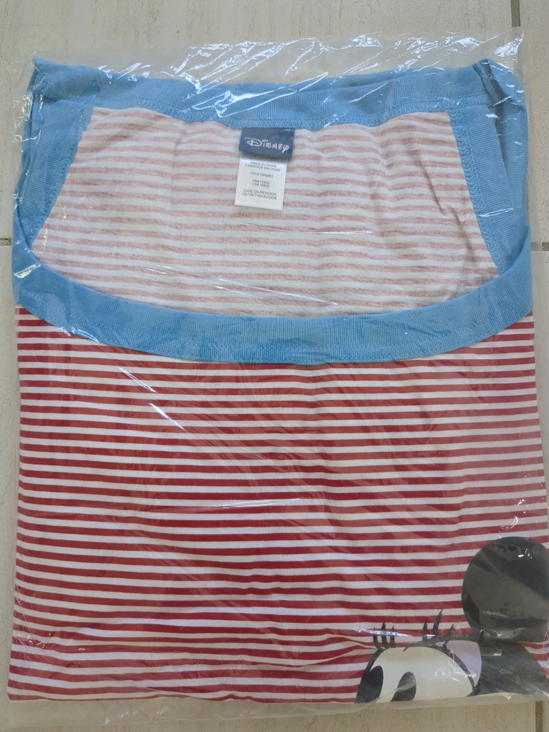 Disney Minnie Mouse Striped Pajama Set