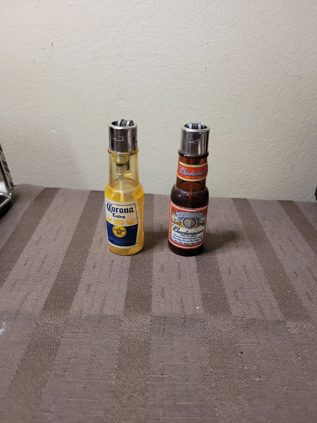 Corona & Budweiser Beer Bottle Lighters