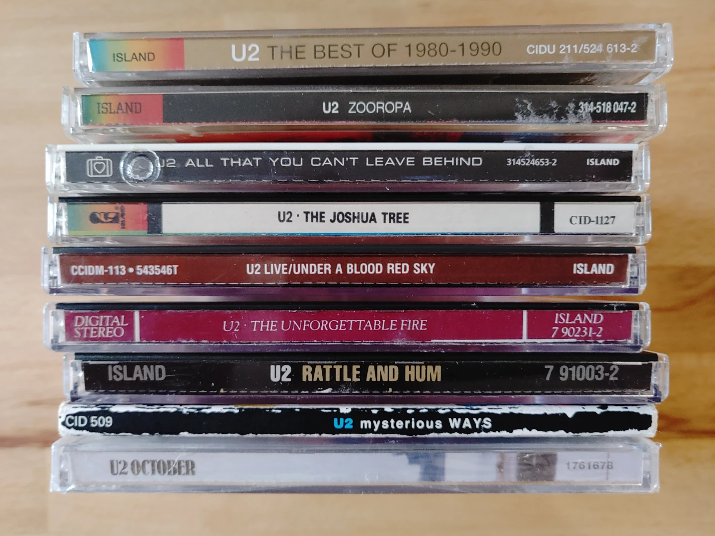 9 U2 CDs - all for $10 - photo 3