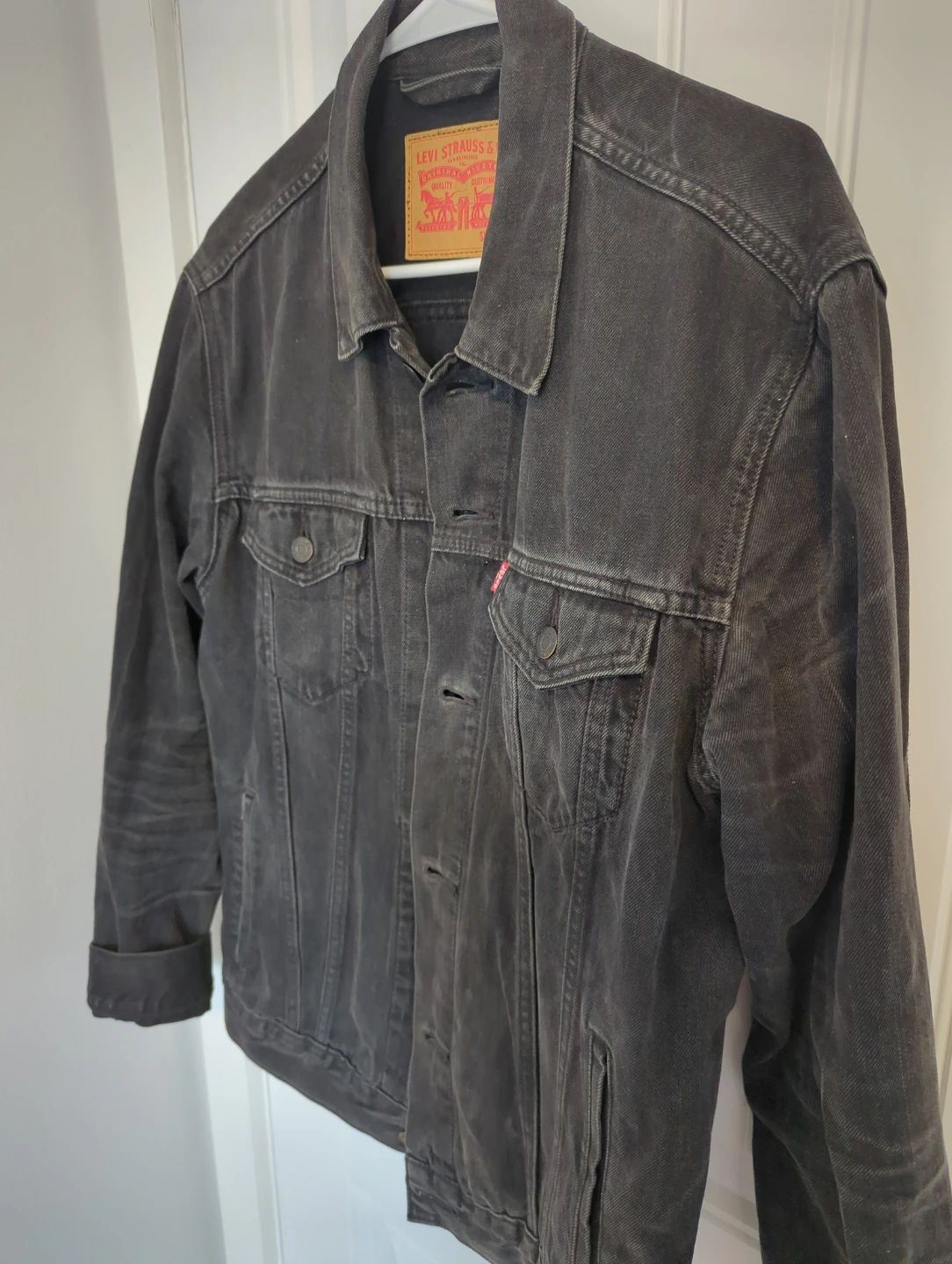 Levi Strauss & Co. Denim Jacket - Black - Size L - photo 3