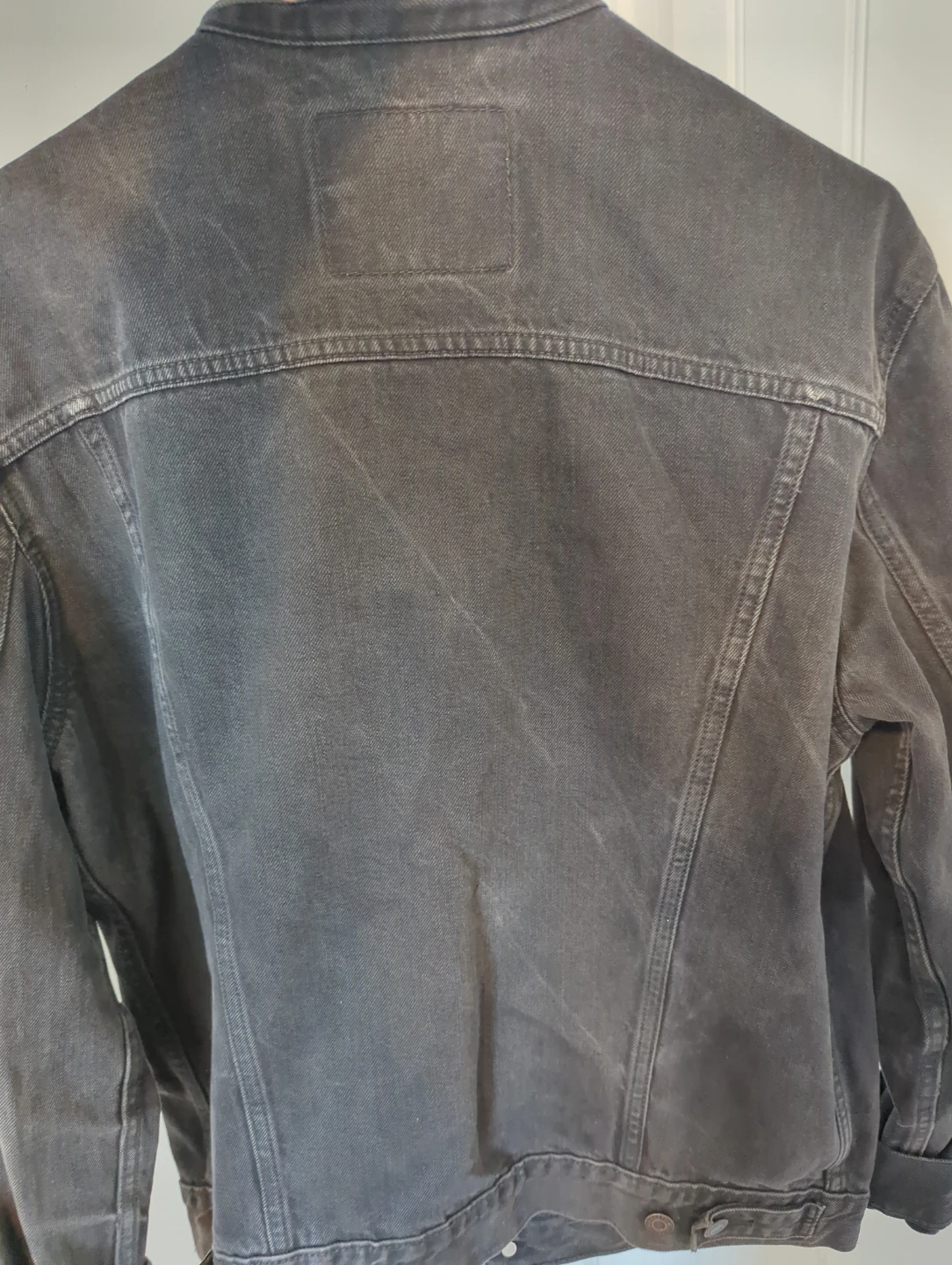 Levi Strauss & Co. Denim Jacket - Black - Size L - photo 4