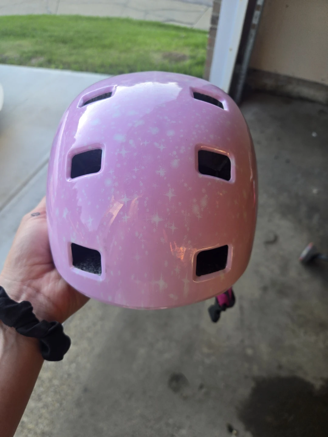 Bell Pink Sparkle Helmet