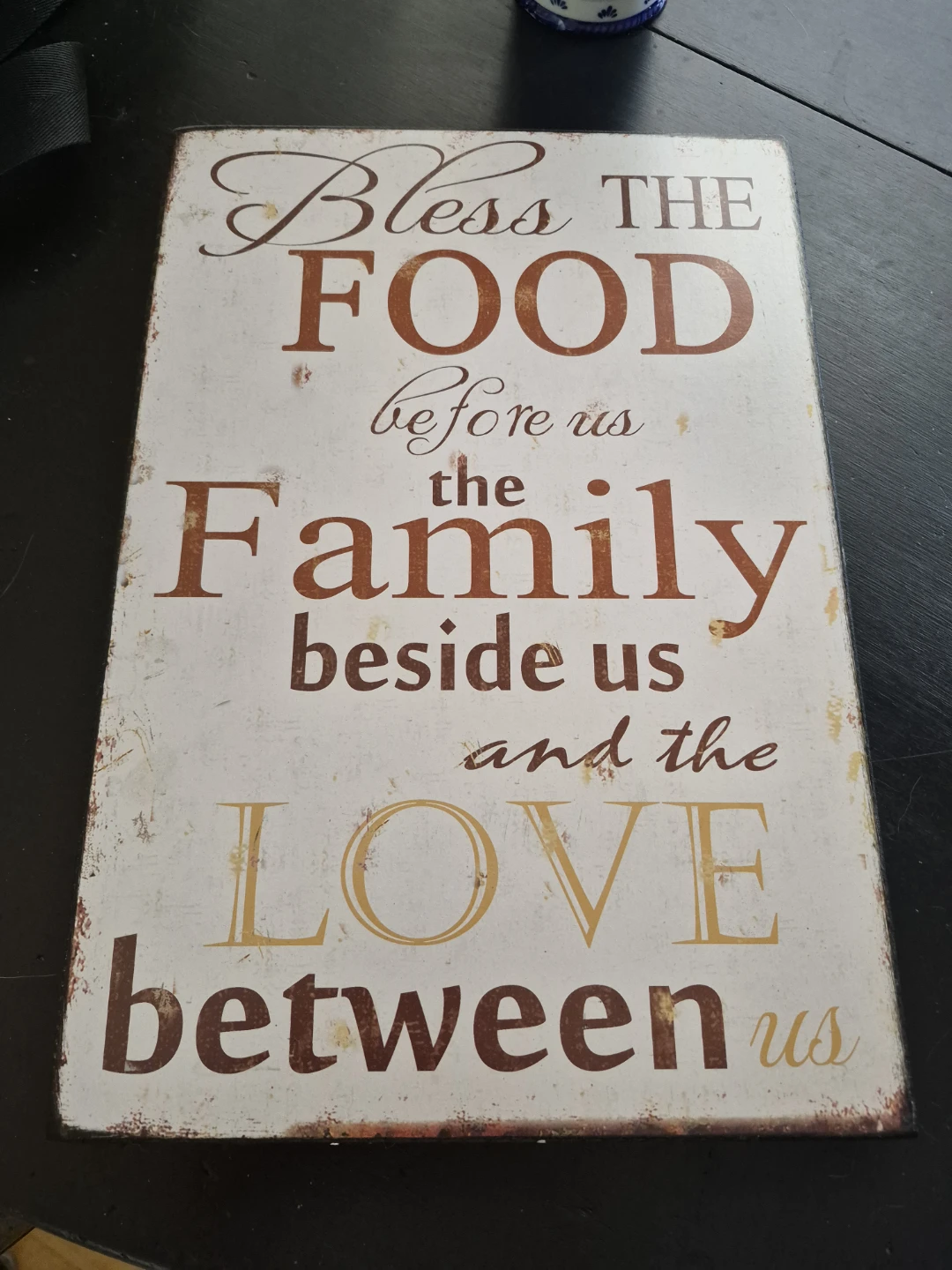 Bless The Food Wall Art