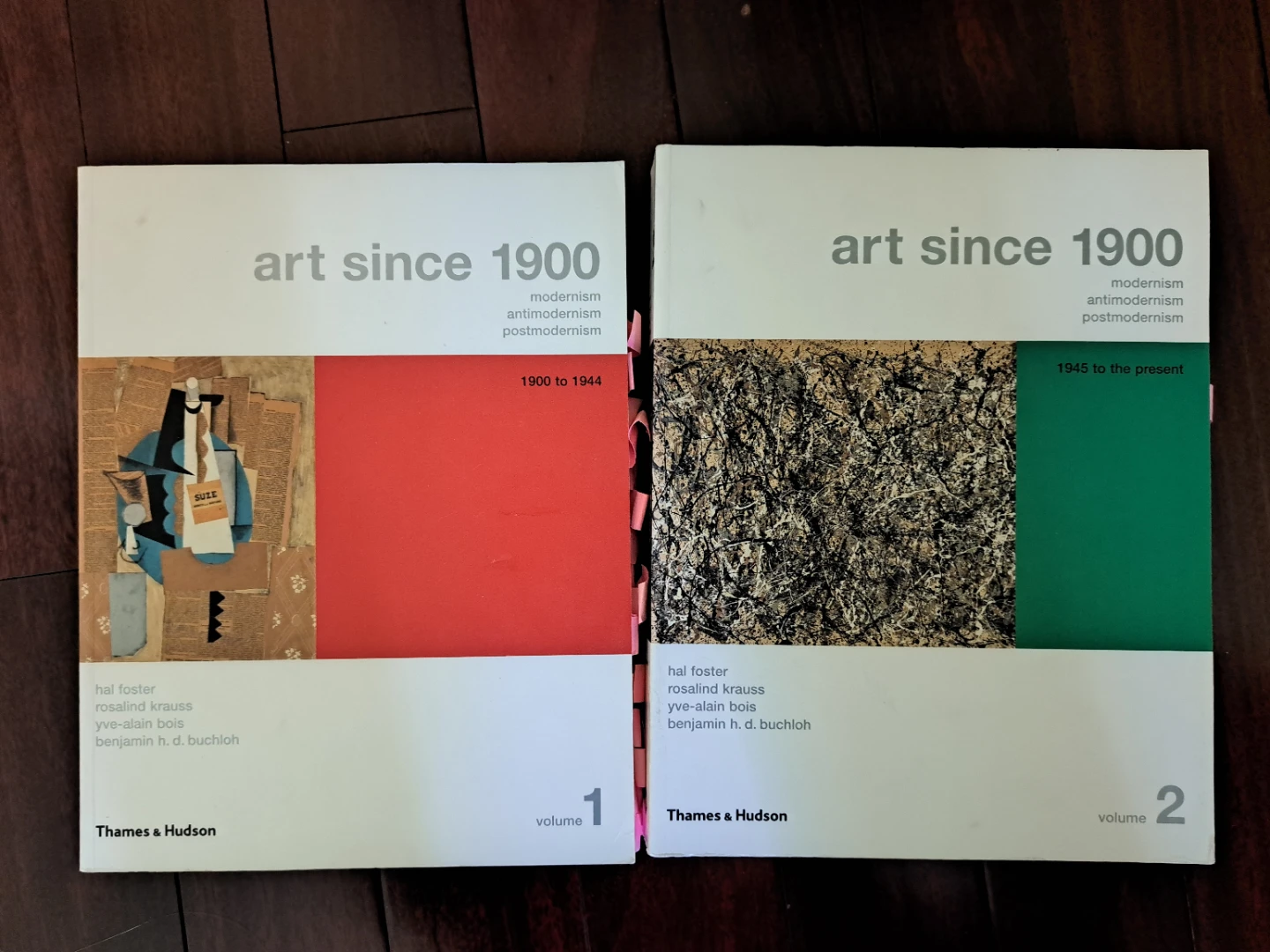 Art Since 1900 Books by Hal Foster et al. - Volumes 1 & 2