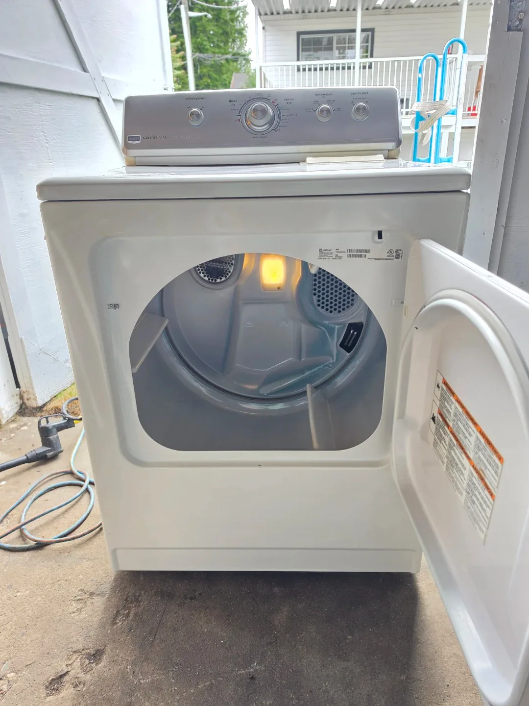 Maytag Centennial Large Capacity Electric Dryer -