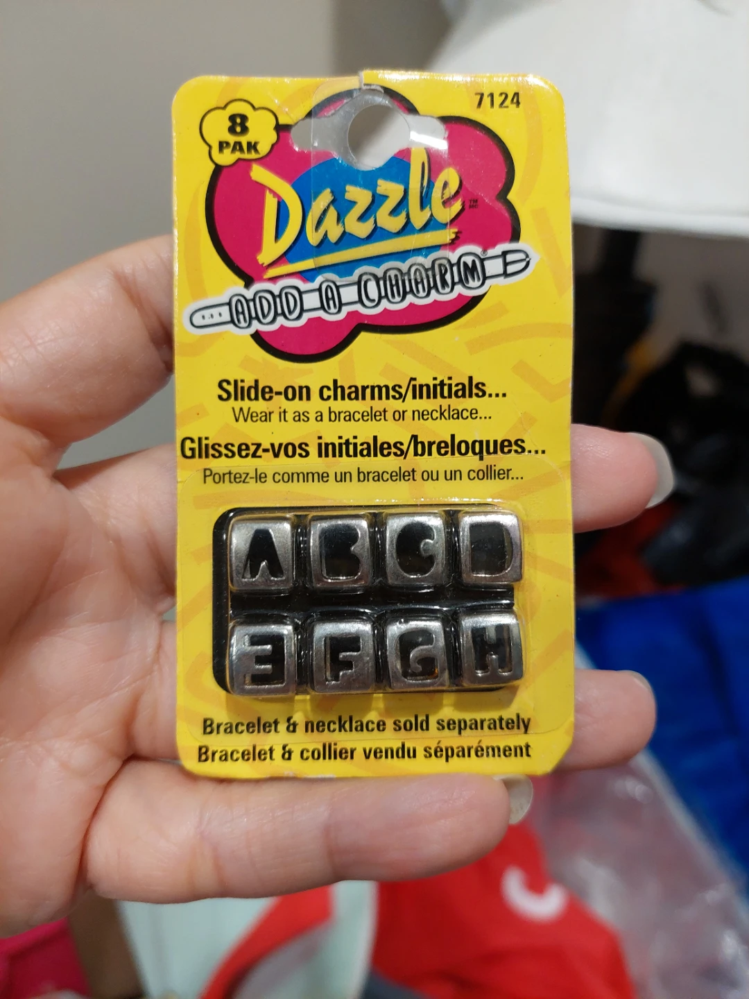 ⚽️ Dazzle 8-Pak Slide-On Alphabet Charms (A-H)
