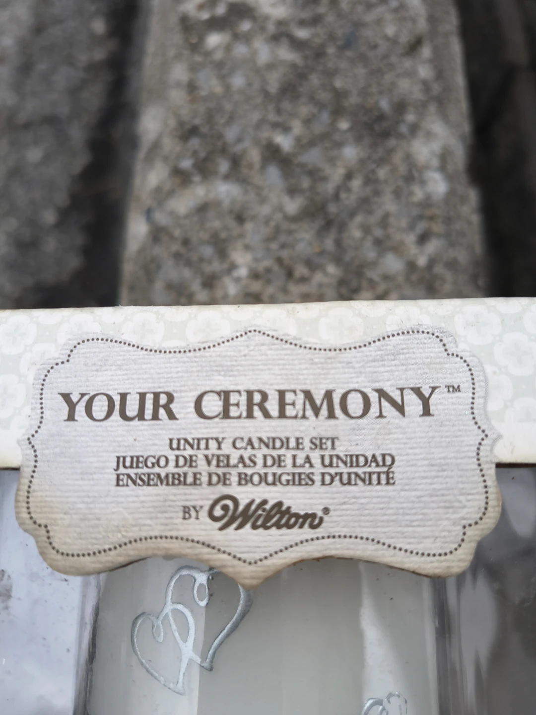 Wilton unity candle Set - photo 2