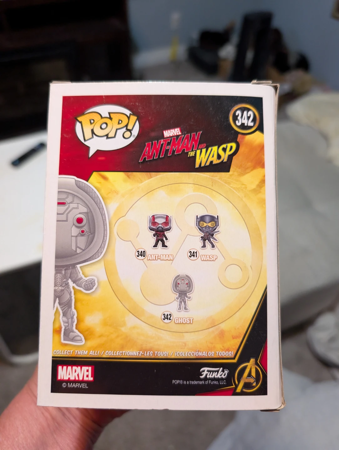 Funko Pop! Marvel Ant-Man and The Wasp Ghost #342 - photo 2