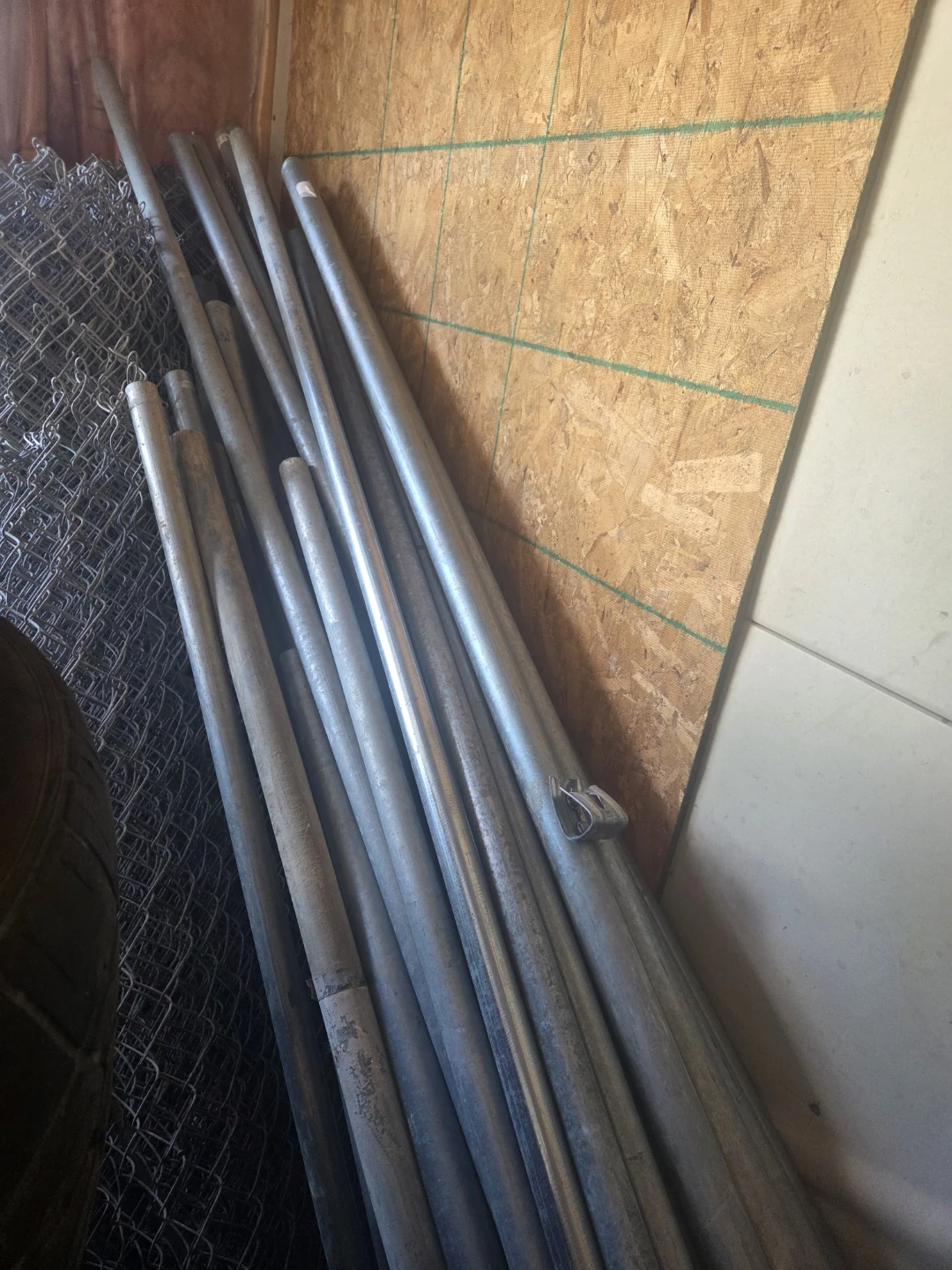 Chain Link Fence, Posts and two swinging Gates - photo 2