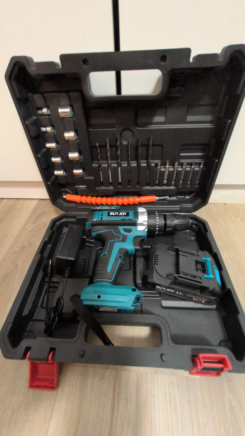 BuyJoy Cordless Drill and Tool Set - photo 2