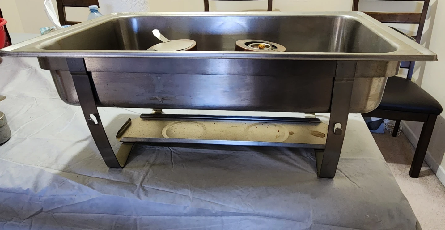 Chafing Dish Set with Fuel Burners - photo 2