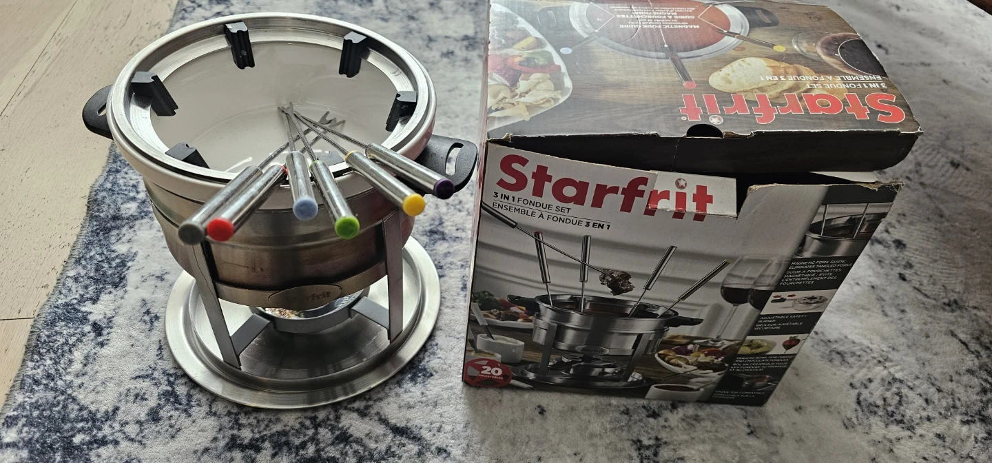 Starfrit 3-in-1 Fondue Set - photo 3