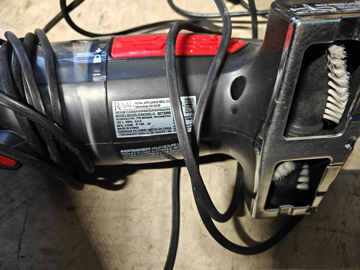 Royal Dirt Devil Handheld Vacuum Cleaner - photo 2