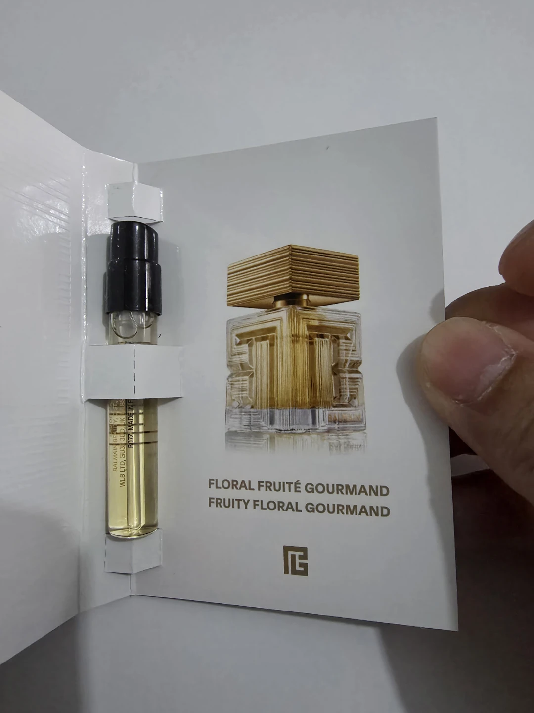 Destin de Balmain Paris Eau de Parfum Sample ⚽️