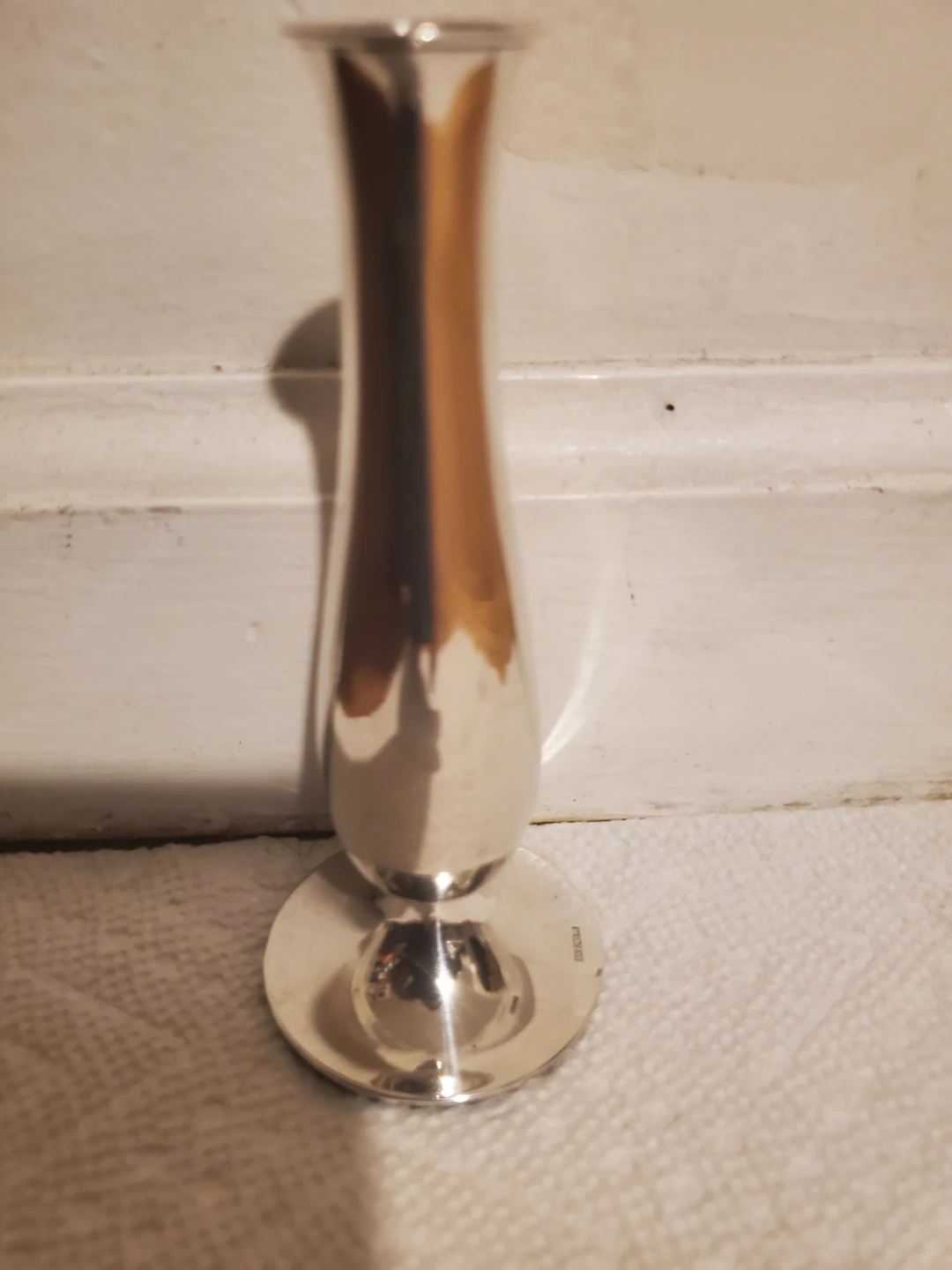 Silver Bud Vase