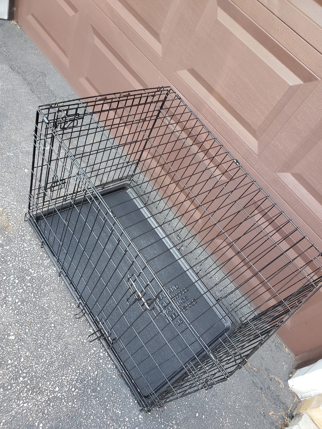 Black Wire Pet Crate - photo 2